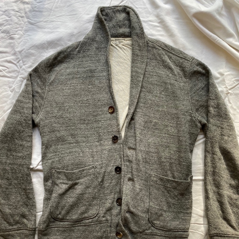 Club Monaco Shaw Cardigan Sweater